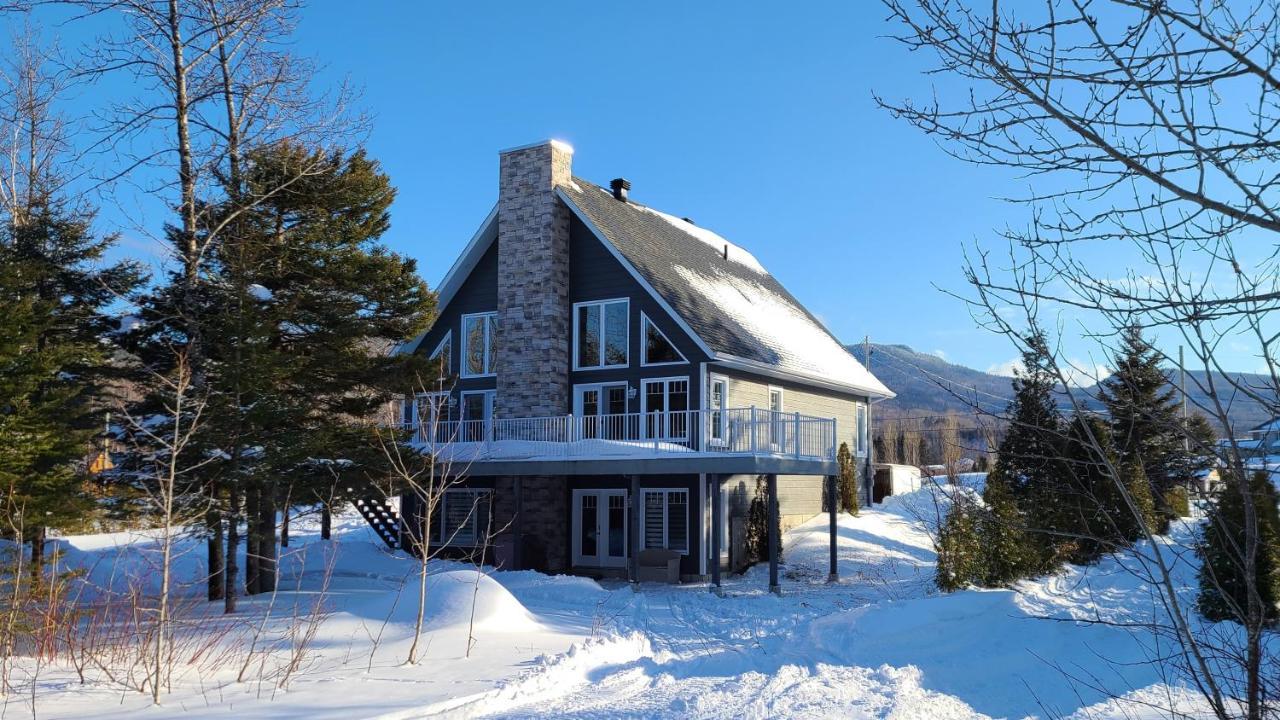 Condo-Chalet De La Vallee D'Edouard LʼAnse-Saint-Jean Dış mekan fotoğraf