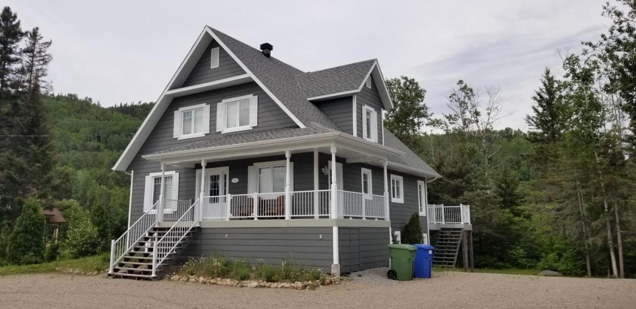 Condo-Chalet De La Vallee D'Edouard LʼAnse-Saint-Jean Dış mekan fotoğraf