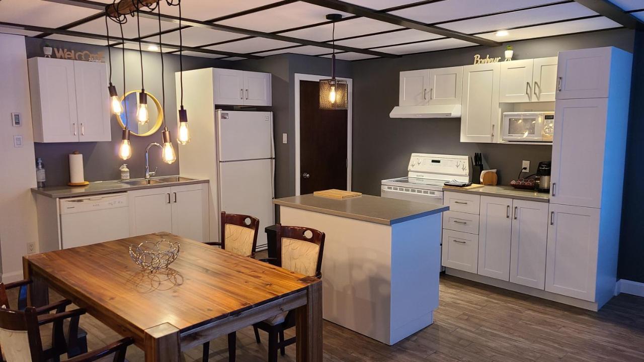 Condo-Chalet De La Vallee D'Edouard LʼAnse-Saint-Jean Dış mekan fotoğraf